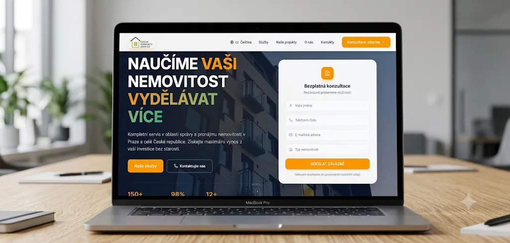 Czech Property Service sayti tasviri